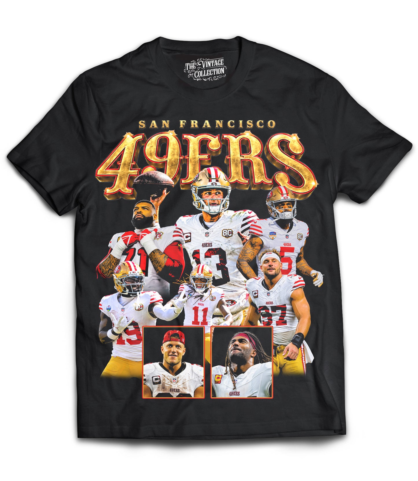 49ers *2026* Shirt: Adult & Youth (Black)