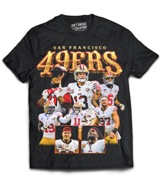 49ers *2026* Shirt: Adult & Youth (Black)