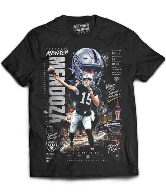 Fernando Mendoza *Legends* Shirt: Adult & Youth (Black)