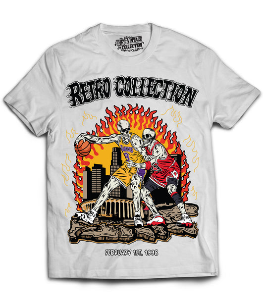 GOAT vs MAMBA T-Shirt *Skull Edition* (WHITE)