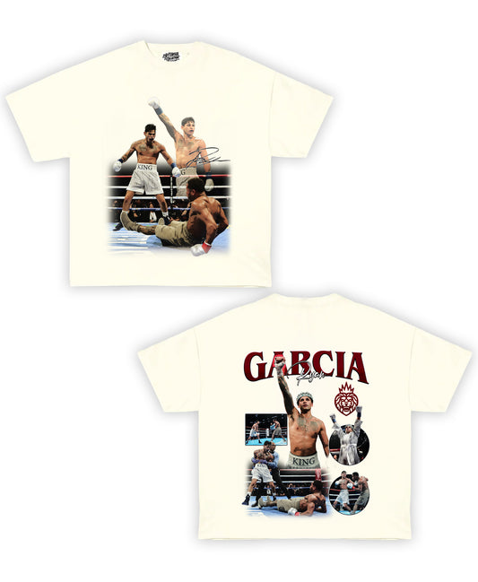 King Ryan Tribute Vintage Shirt: Front/Back (White)