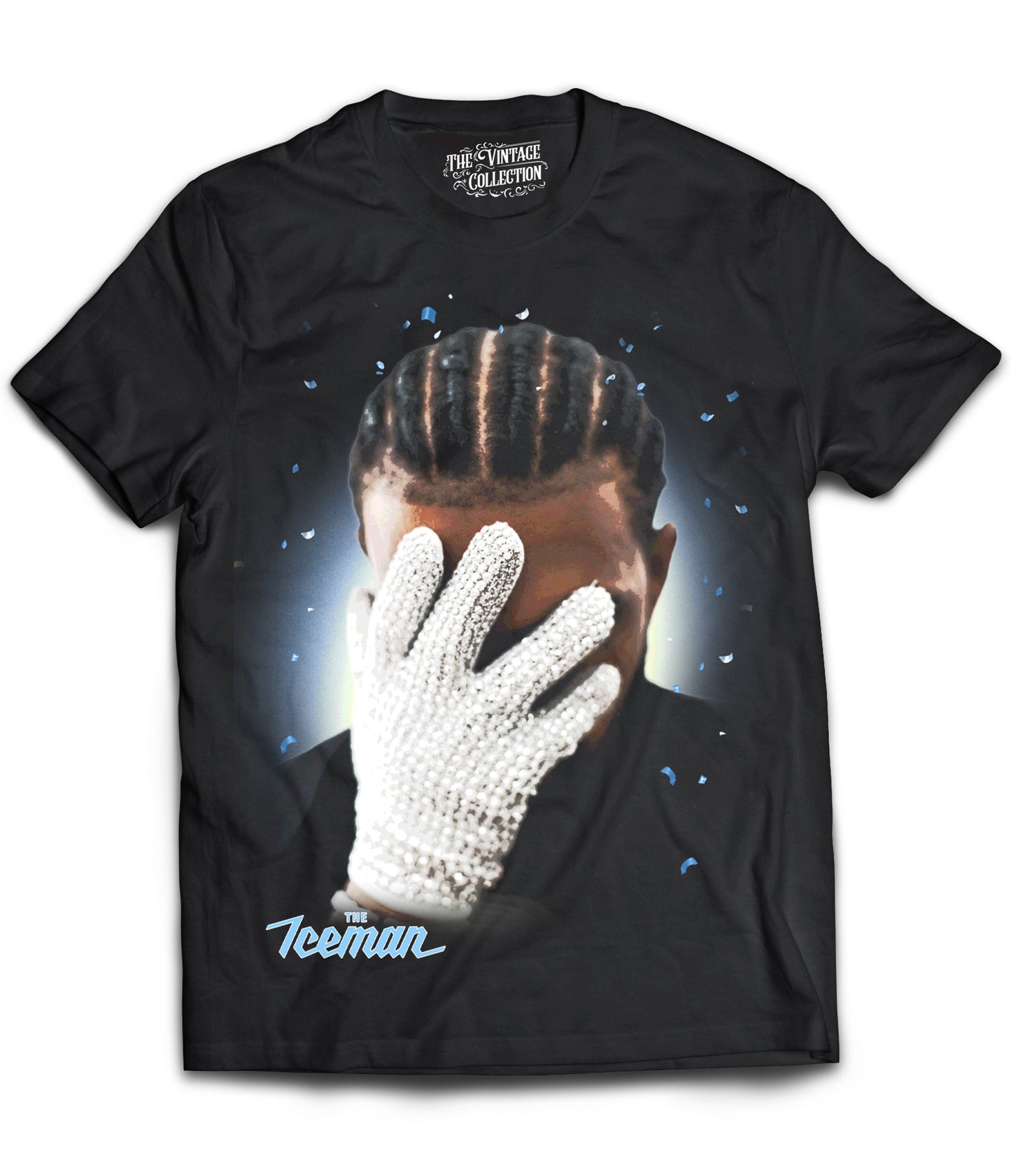 Drake "The Iceman" Vintage Shirt: Adult & Youth (Black)