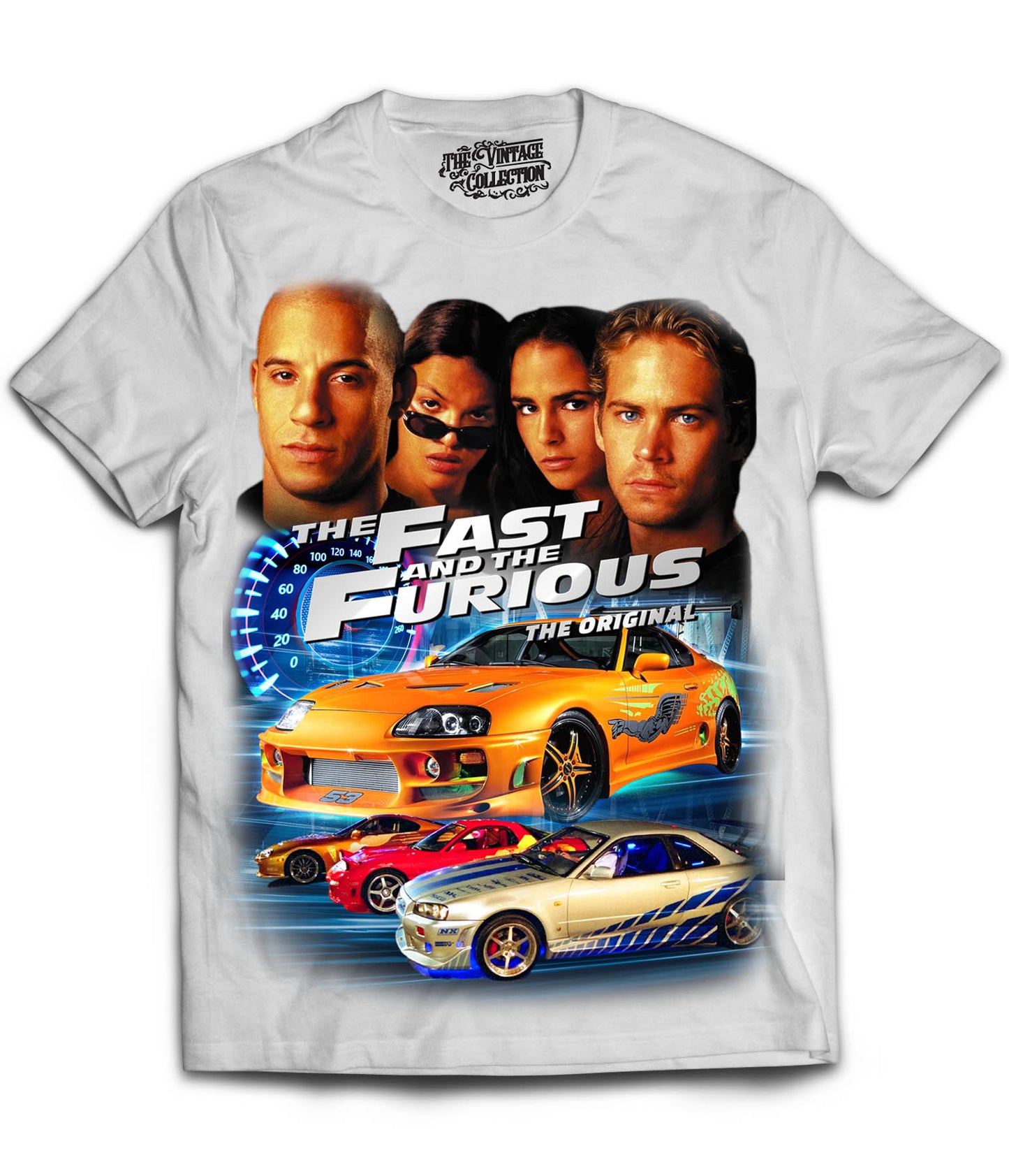 Fast & Furious Tribute #2 T-Shirt (WHITE)