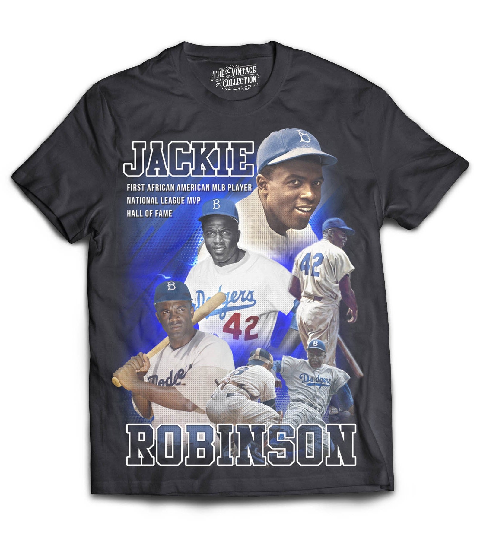 Jackie Robinson Tribute T-Shirt – The Vintage Collection