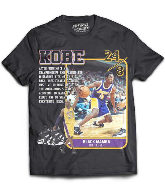 Black Mamba Rookie Card Tribute T-Shirt