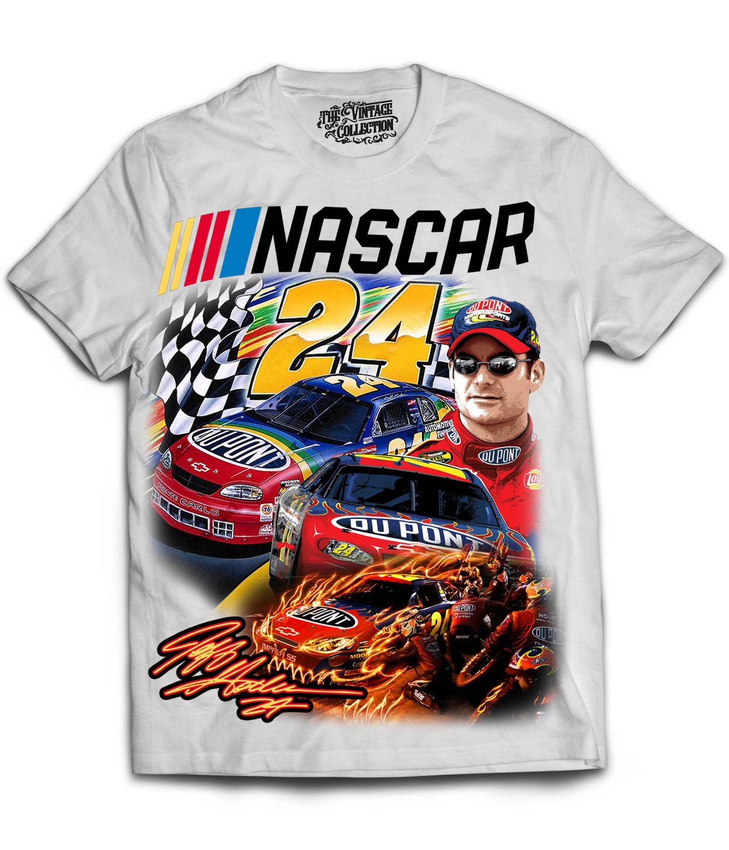 Nascar Tribute T-Shirt (WHITE)