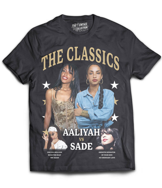 Aaliyah / Sade Tribute T-Shirt *The Classics*