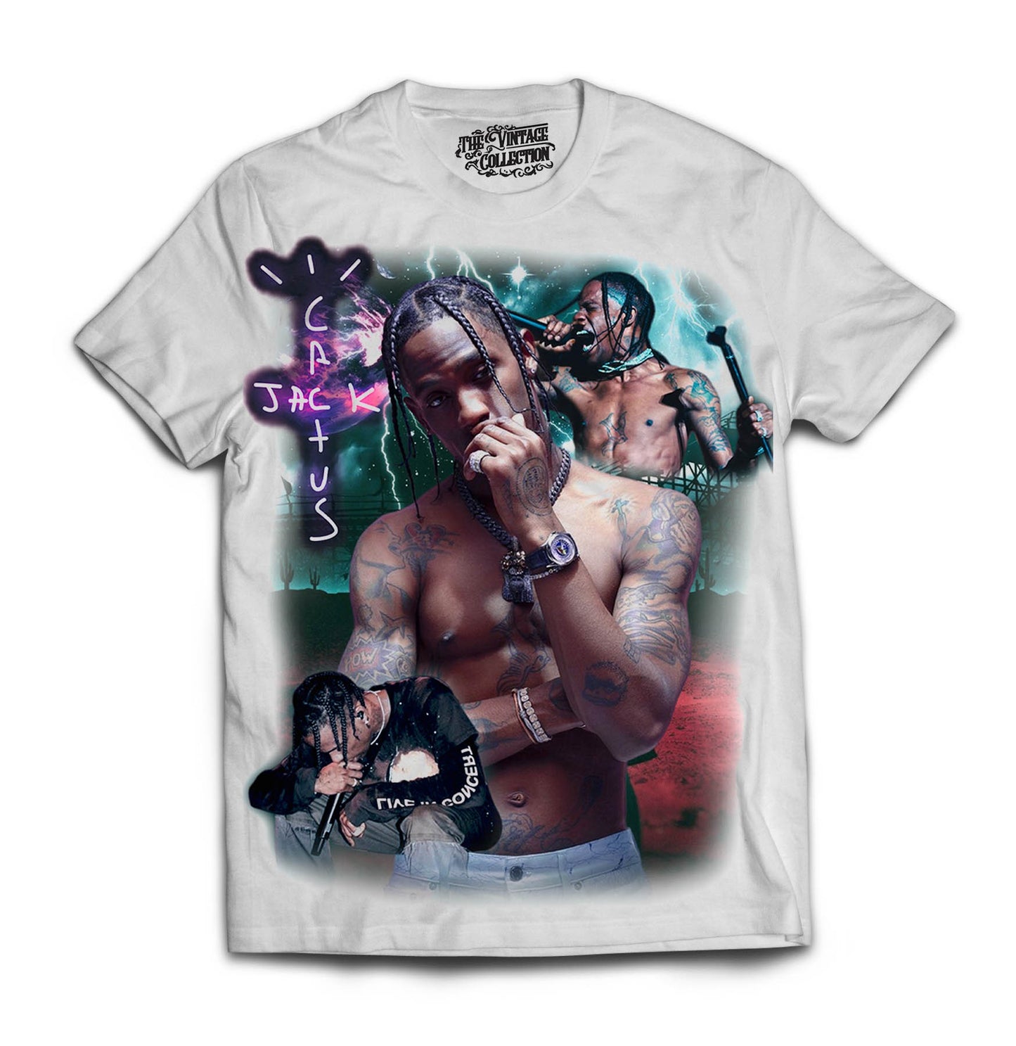 Travis Scott Tribute T-Shirt (WHITE)