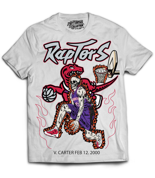 Raptors Tribute Dunk T-Shirt *Skull Edition* (WHITE)