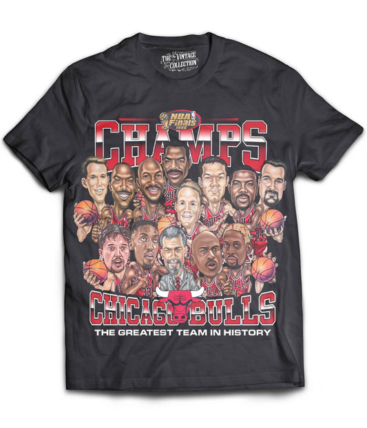 1996 Finals Cartoon Tribute T-Shirt