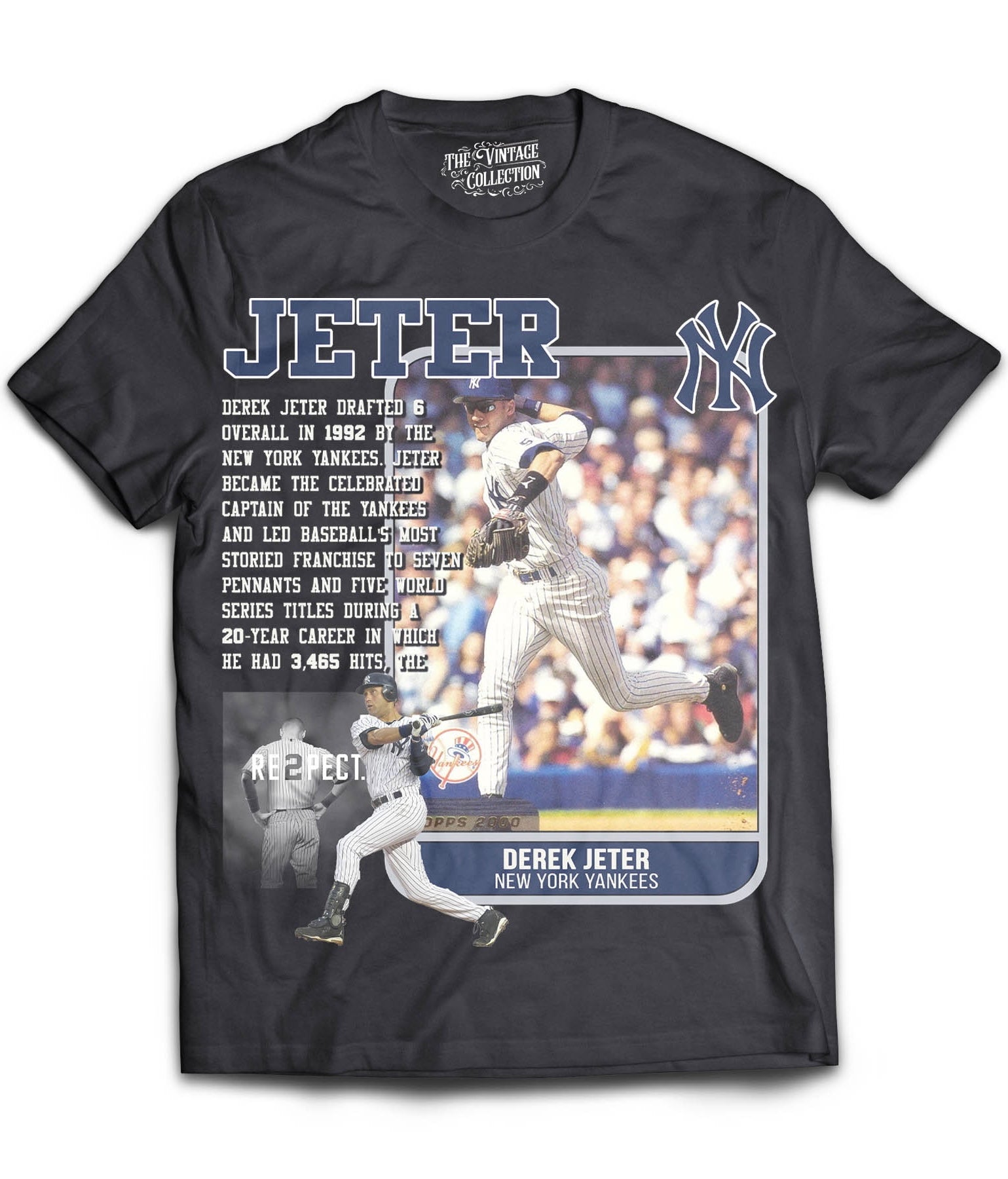 Jeter Card Tribute T-Shirt – The Vintage Collection