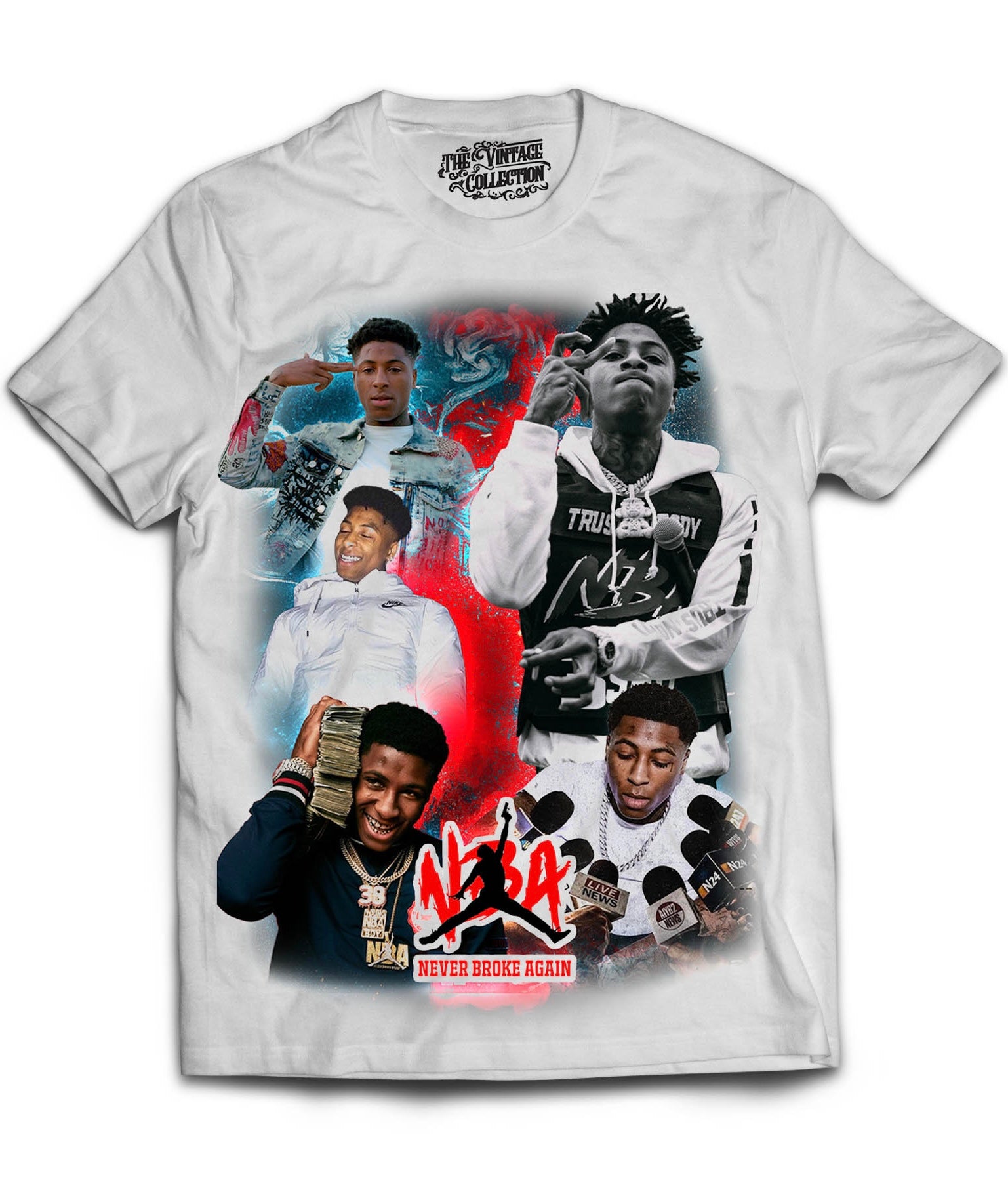 NBA YoungBoy Tribute T-Shirt (WHITE)