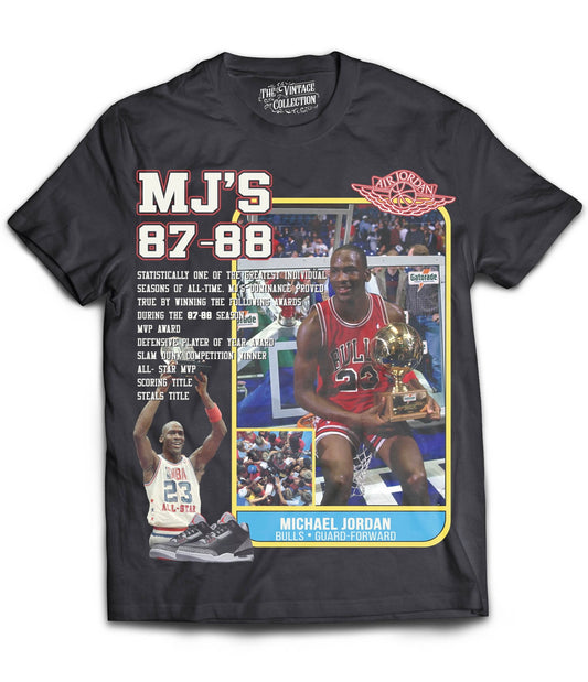 87-88 GOAT Tribute Card T-Shirt
