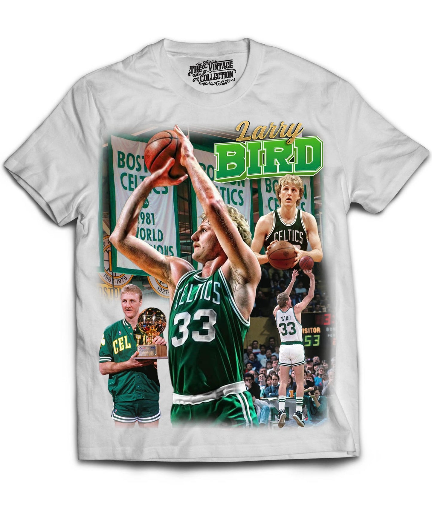 Larry Bird Tribute T-Shirt (WHITE)