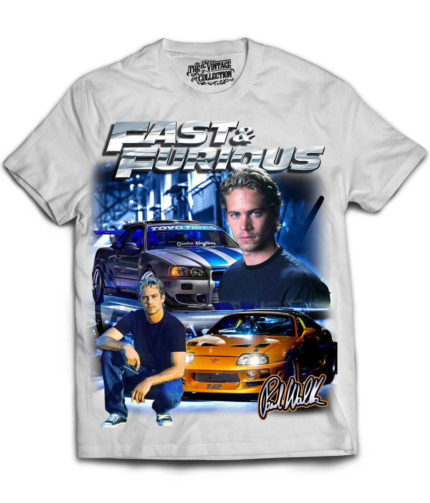 Fast & Furious Tribute T-Shirt (WHITE)