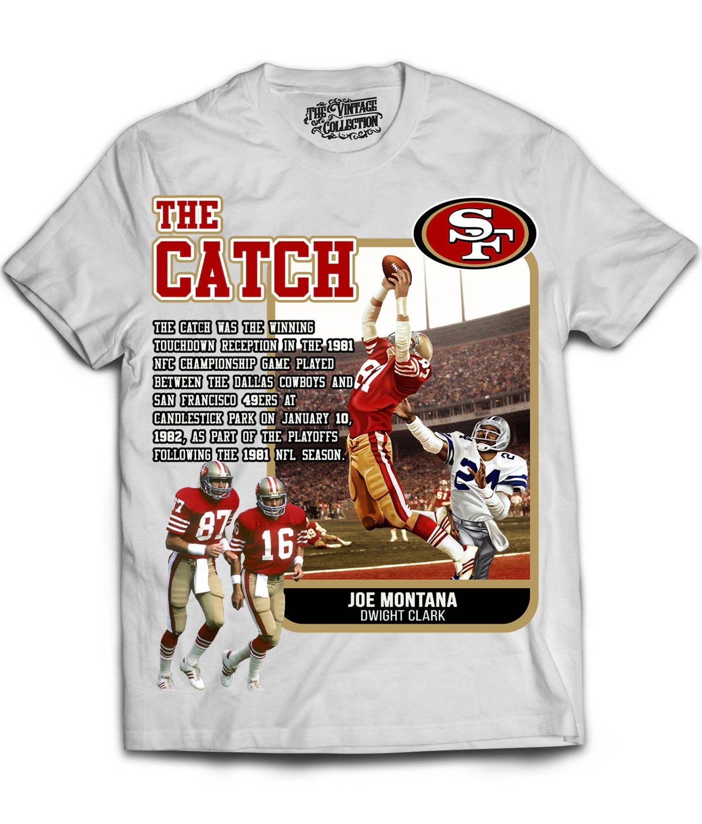 The Catch Card T-Shirt (WHITE)