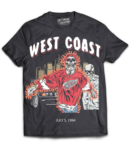 Tupac "West Coast" Tribute T-Shirt *Skull Edition*
