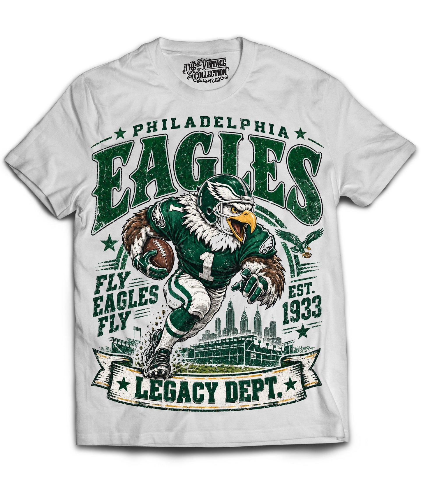 Eagles “Legacy Dept.” Shirt (White)