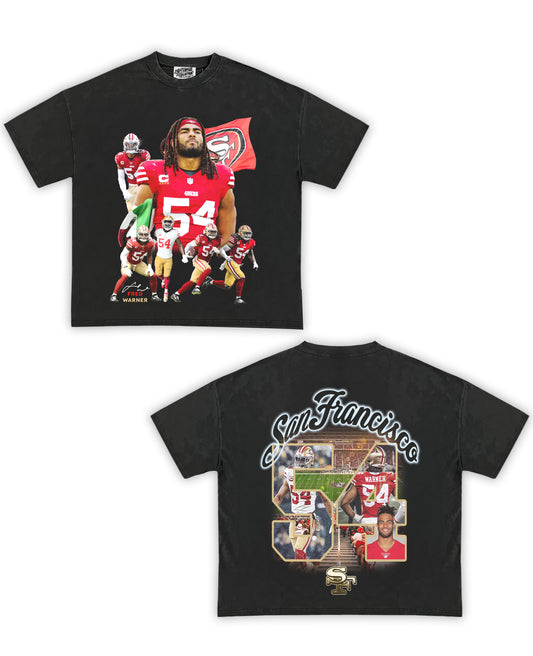 Fred Warner Tribute Vintage Shirt: Front/Back (Shadow)