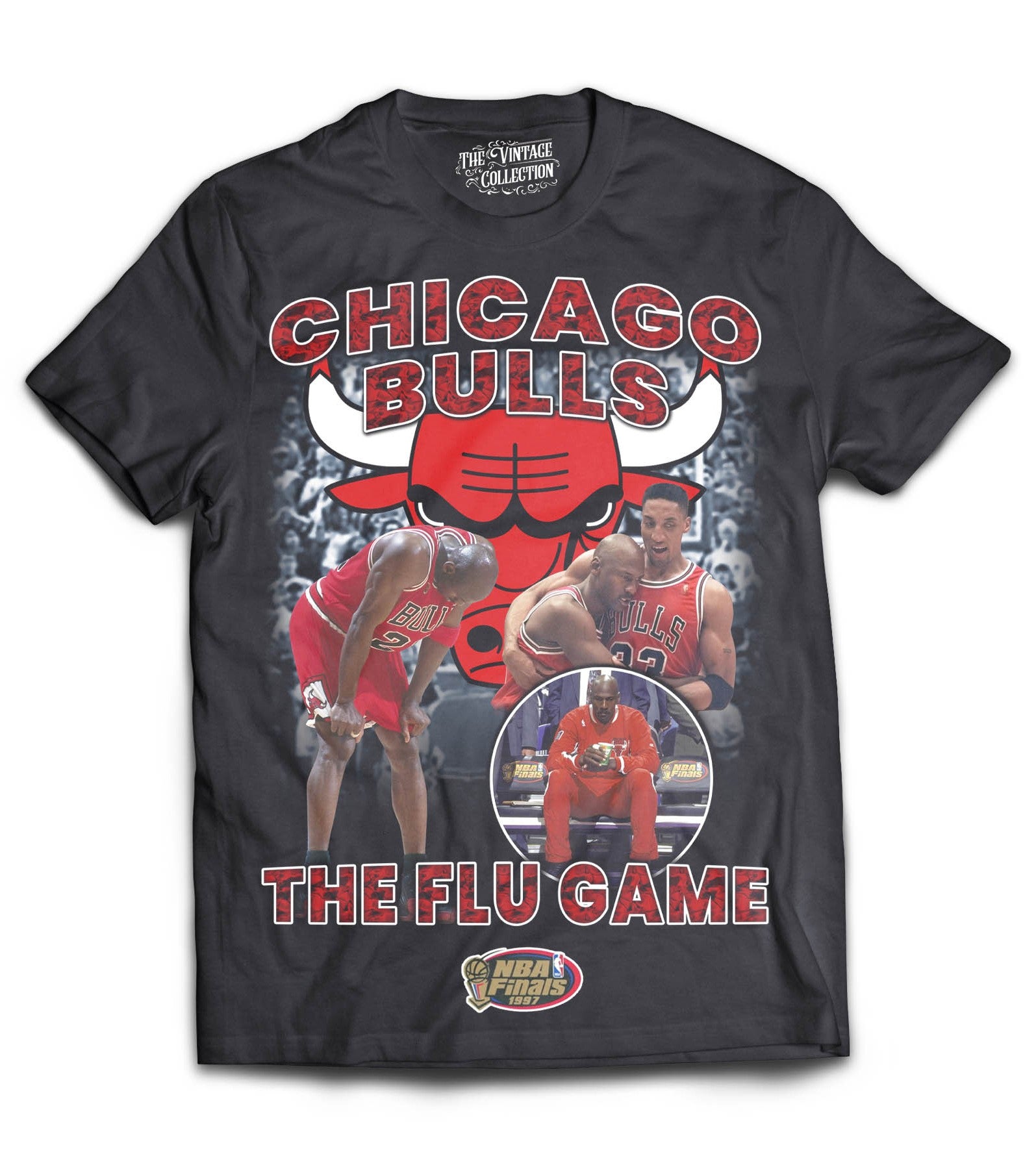 Flu Game Tribute T-Shirt â The Vintage Collection