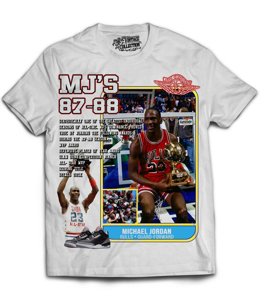 87-88 GOAT Tribute Card T-Shirt (OFF WHITE)