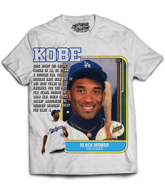 Black Mamba Card Tribute T-Shirt (WHITE)