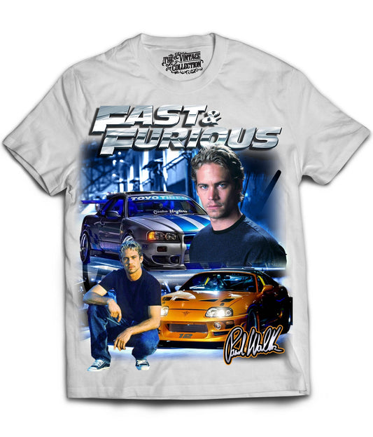 Fast & Furious Tribute T-Shirt (WHITE)